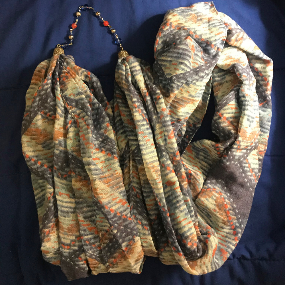 Multicolored Infinity Scarf